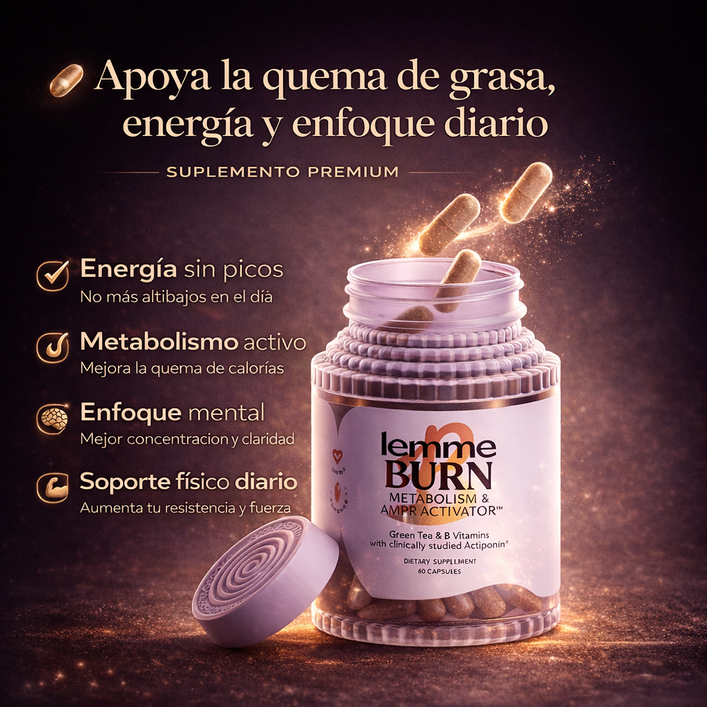 Lemme Burn™ – Quema Inteligente de Grasa