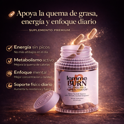 Lemme Burn™ – Quema Inteligente de Grasa
