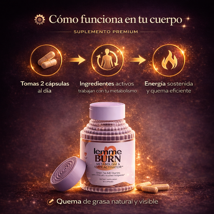 Lemme Burn™ – Quema Inteligente de Grasa