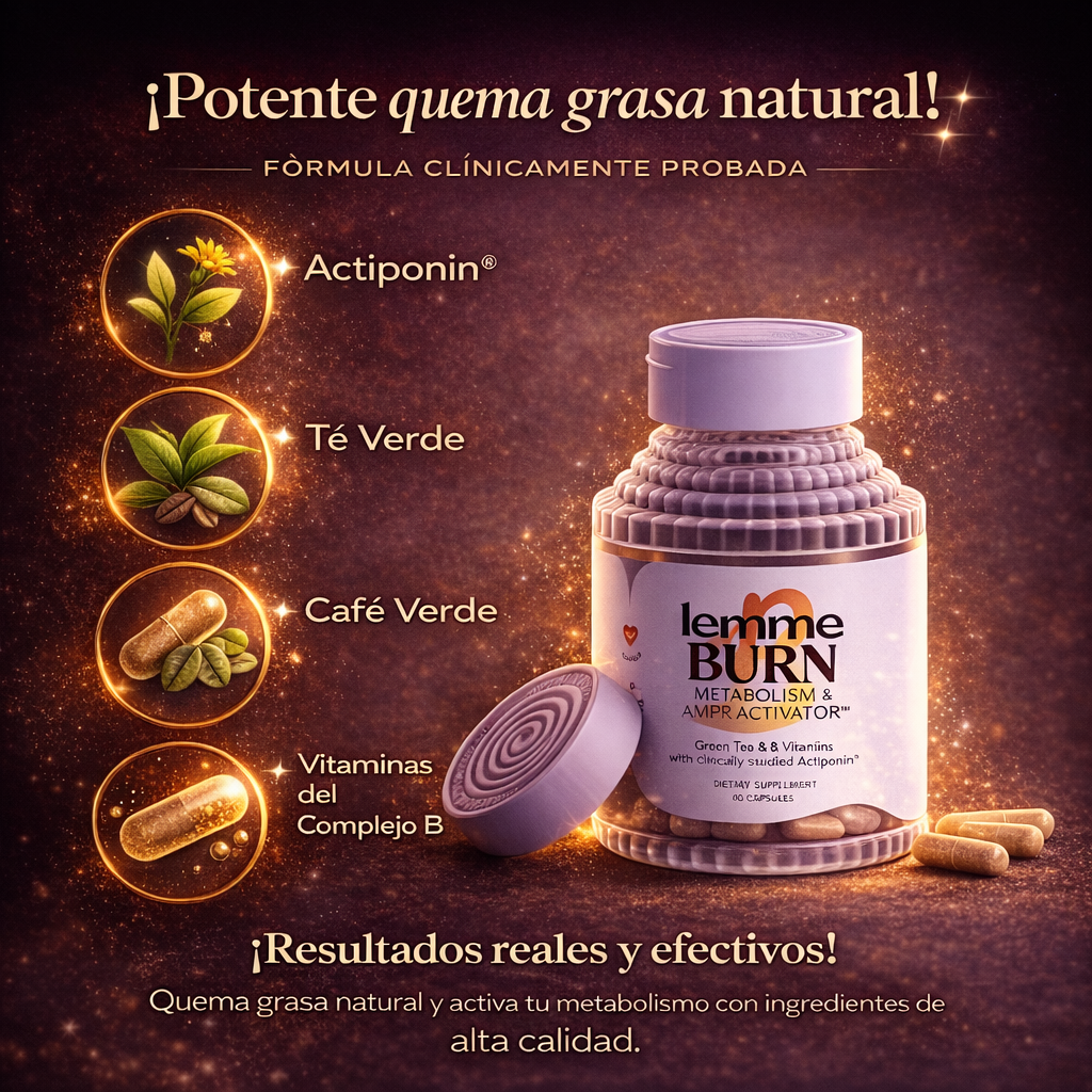 Lemme Burn™ – Quema Inteligente de Grasa